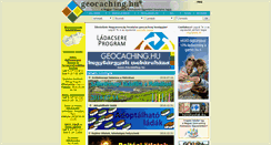 Desktop Screenshot of geocaching.hu