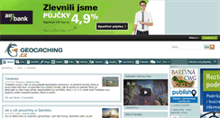 Desktop Screenshot of geocaching.cz