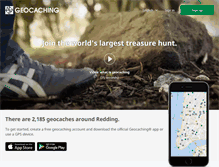 Tablet Screenshot of geocaching.com