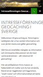 Mobile Screenshot of geocaching.se