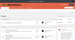Desktop Screenshot of forum.geocaching.nl