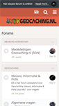 Mobile Screenshot of forum.geocaching.nl